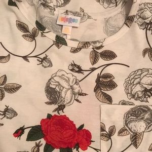 LuLaRoe Roses Carly XXS